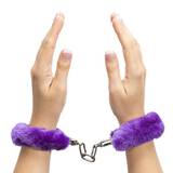 Lovehoney Purple Furry Handcuffs