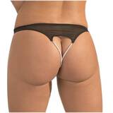 Cottelli Double Pearl Crotchless Briefs