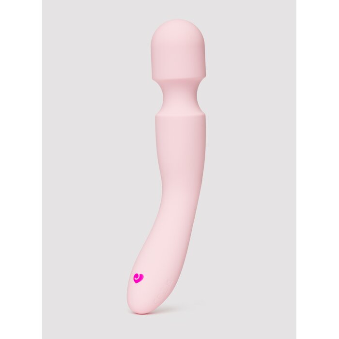 Lovehoney Pleasure Trip Silicone Rechargeable Wand Vibrator - Pink
