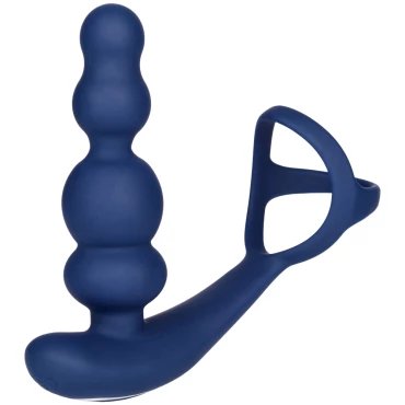 Rotor Rush Vibrating Rotating Anal Plug & Cock Ring