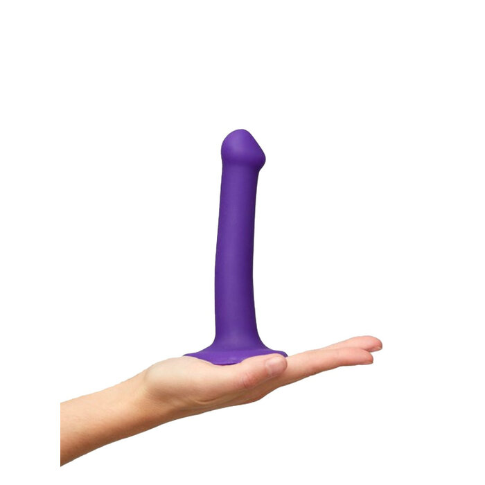 Semi-Realistic Dual Density Bendable Dildo - Small