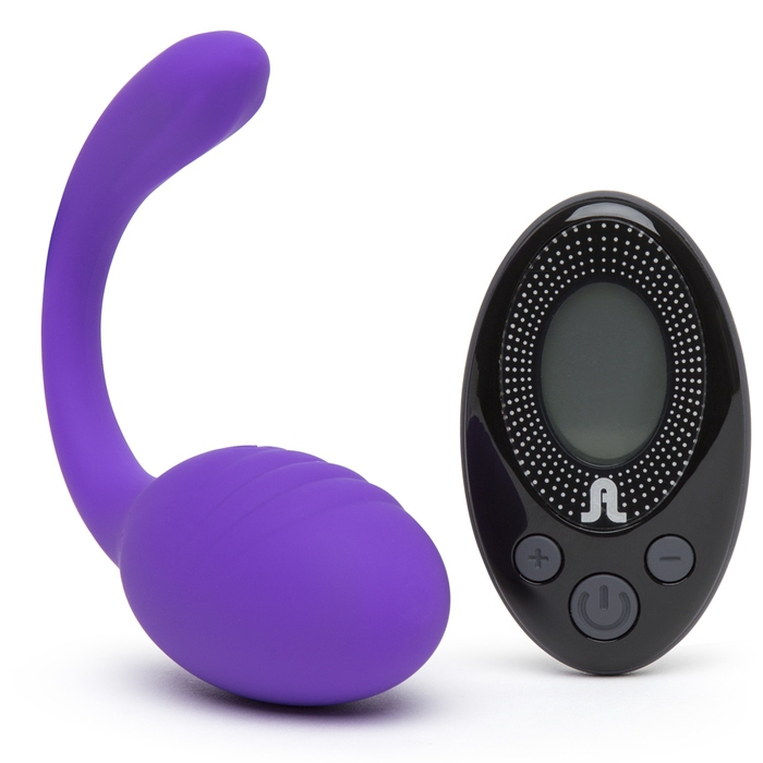 Adrien Lastic Remote Control Egg Vibrator with Clitoral Stimulator