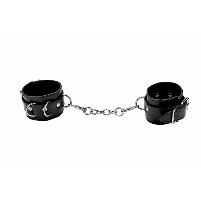 Leather Cuffs - Black