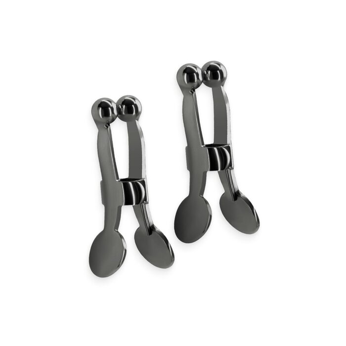 Bound Nipple Clamps - C1 - Gunmetal
