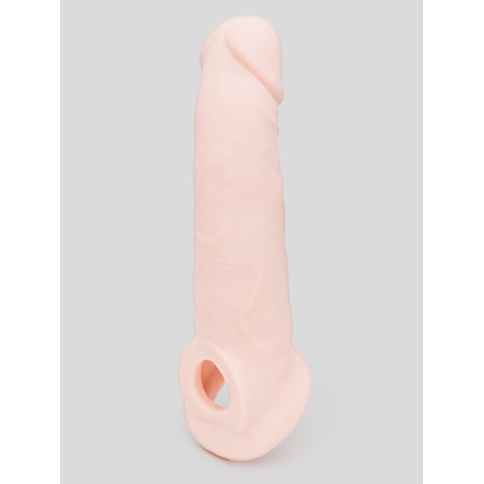 Lovehoney Real-Feel Penis Extender 1.5 Inch with Ball Loop - Flesh Pink - Flesh Pink