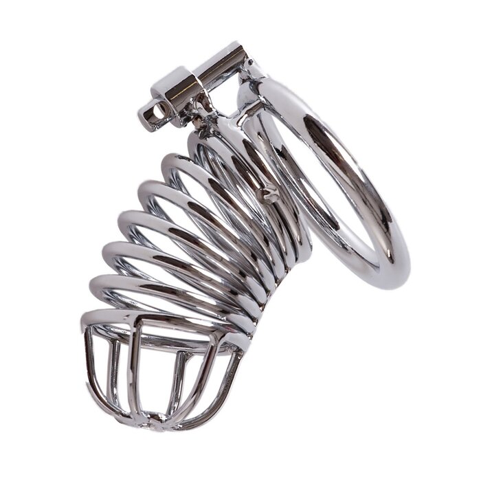 Metal Ringed Chastity Device