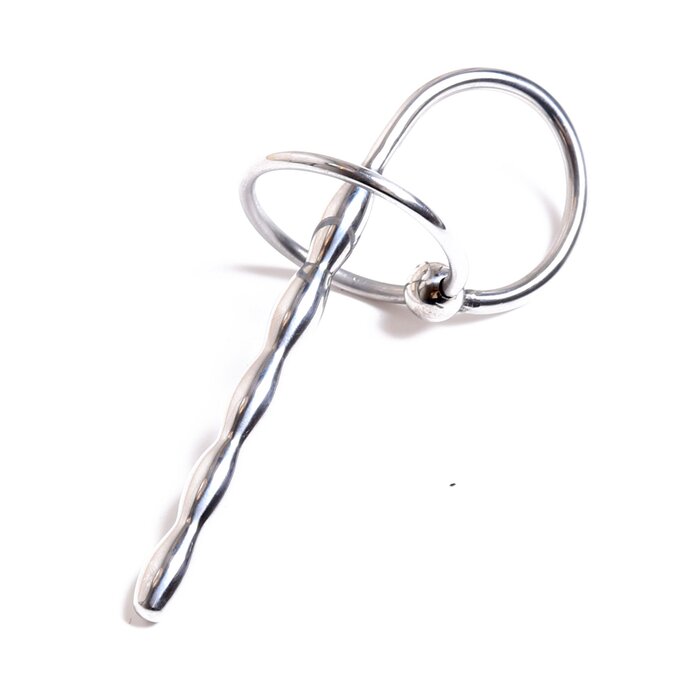 Steel Penis Pin with Curved End