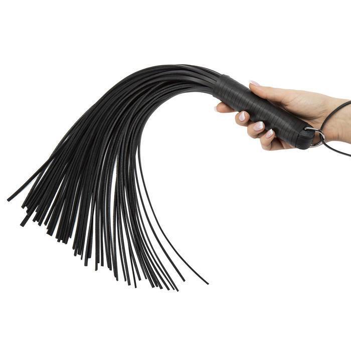 DOMINIX Deluxe Thick Leather Flogger 20 Inch