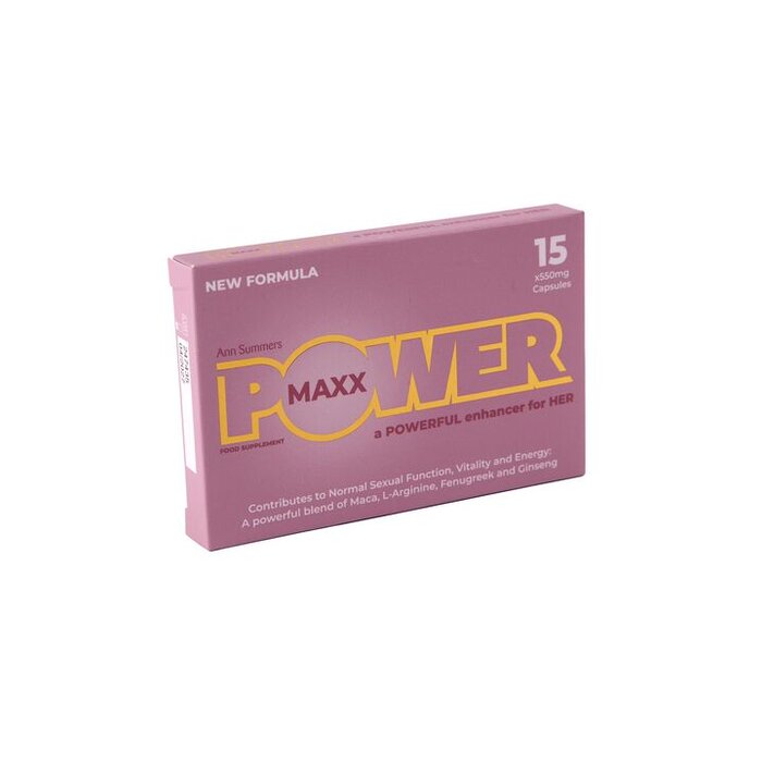 Ann Summers Maxx Power For Her Supplements for Sex Drive - 15 Pills