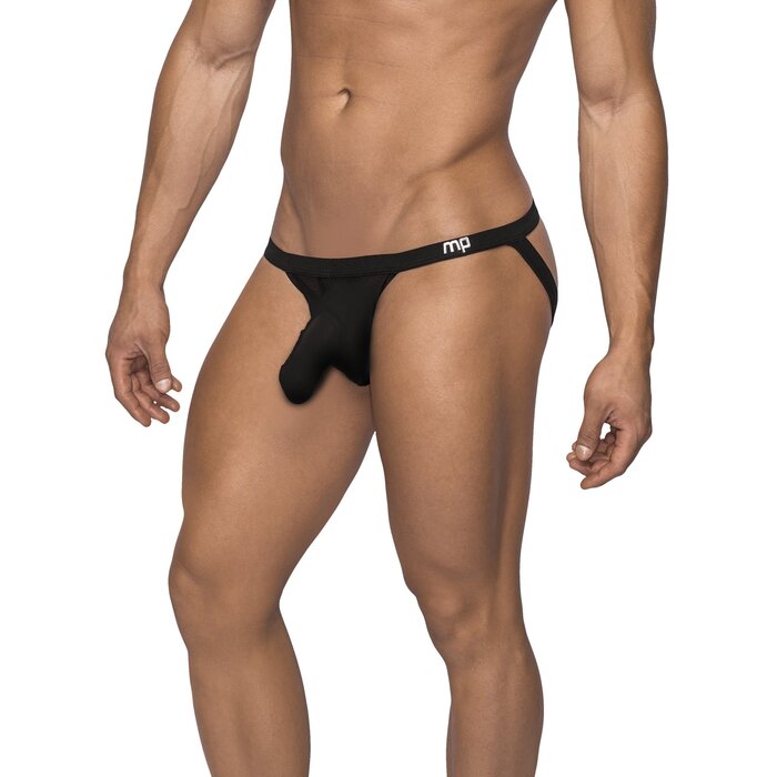 Mesh Hose Jock - Black