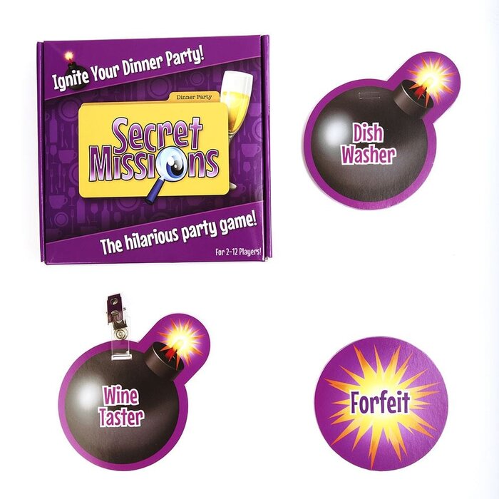 Secret Missions Dinner Party Game
