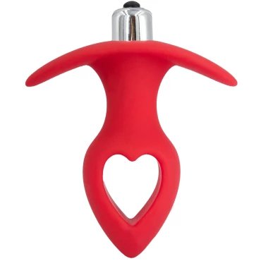 Heart's Desire 10 Speed Vibrating Butt Plug - 3.5 Inch