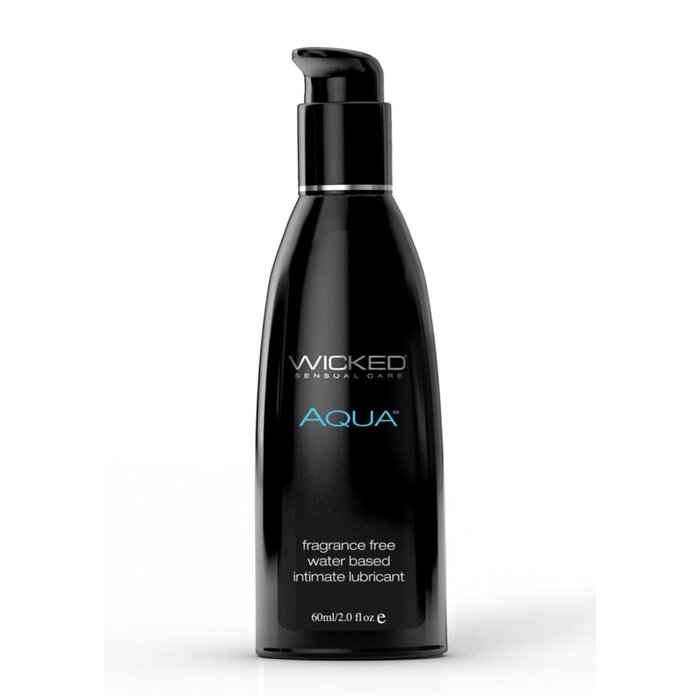 Wicked Sensual Aqua Water-Based Lubricant - 2 oz.