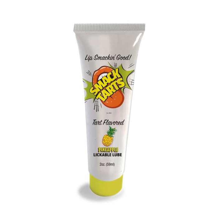 Smack Tarts Lickable Lube - Sour Pineapple - 2 oz.