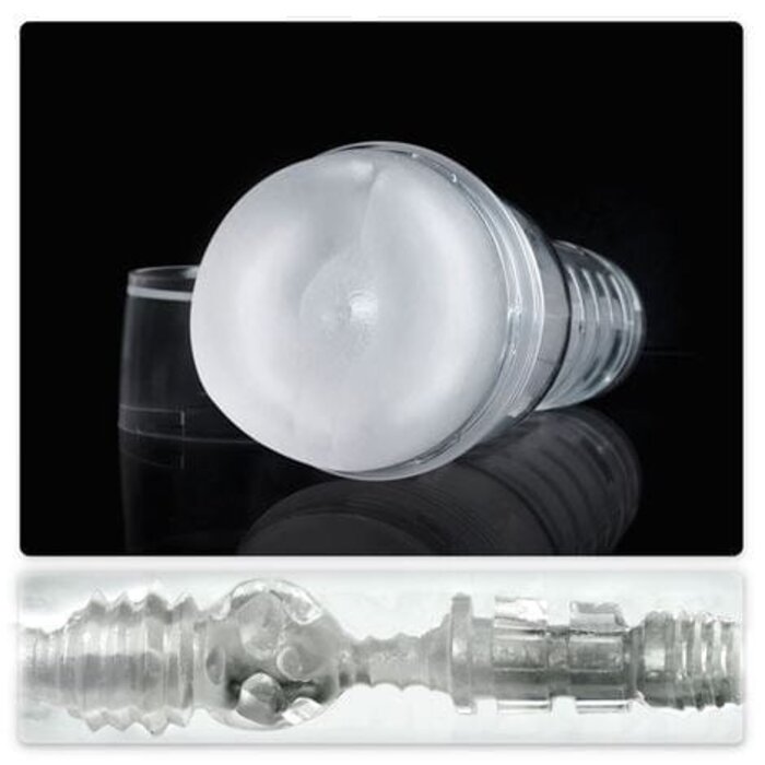 Fleshlight Ice Crystal Anal - Clear Transparent Anus Male Masturbator