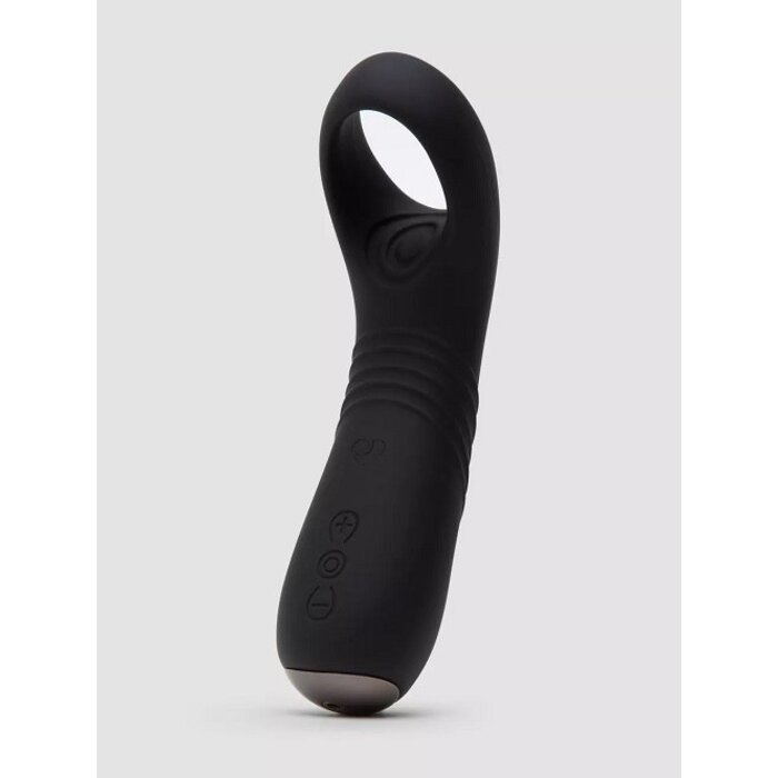 Desire Luxury 20 Function Vibrating Male Stroker - Black