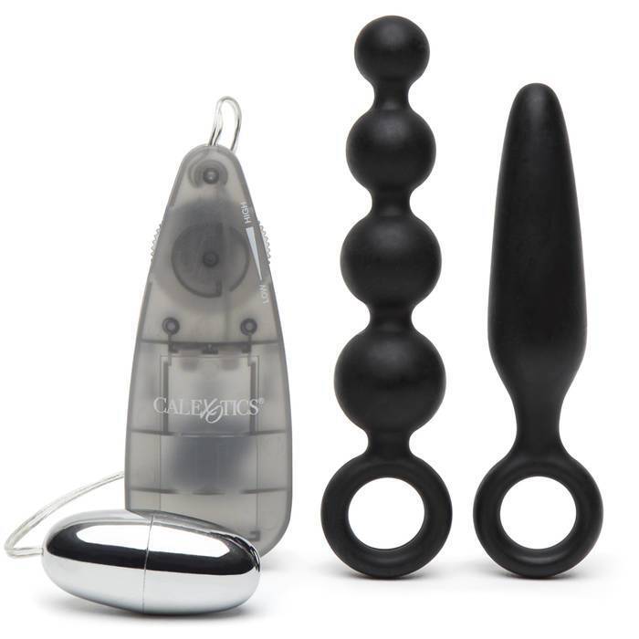 Booty Call Powerful Vibrating Butt Plug Kit