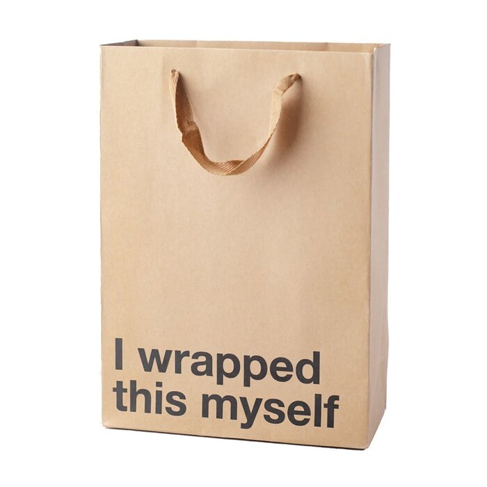 "I Wrapped This Myself" Gift Bag