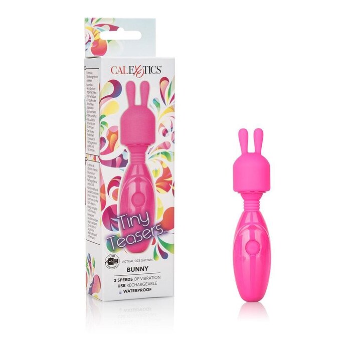 Tiny Teasers Bunny – Rechargeable Mini Wand Vibrator UK
