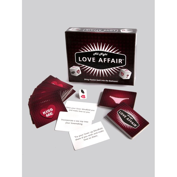 All Night Love Affair Dice And Card Game