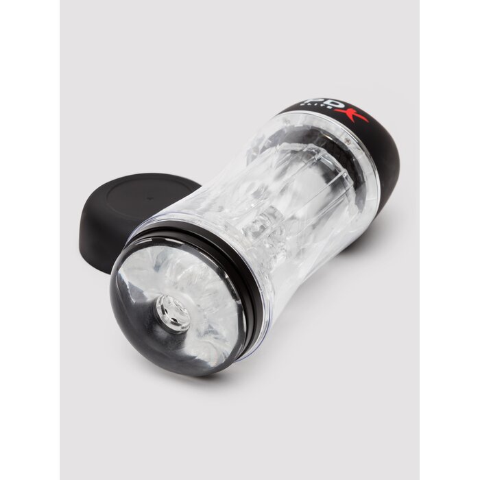 PDX Elite ViewTube Pro Super Suction Vibrating Male Masturbator - Clear