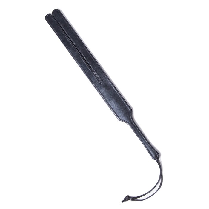 Deluxe Black Two Finger Tawse