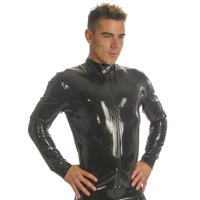Zip Latex Jacket