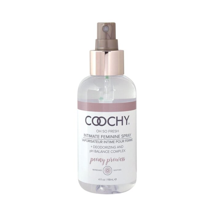 Coochy Intimate Feminine Spray - Peony Prowess - 4 oz.