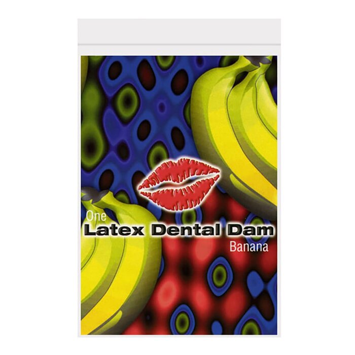 Trust Dam Latex Dental Dam - Banana