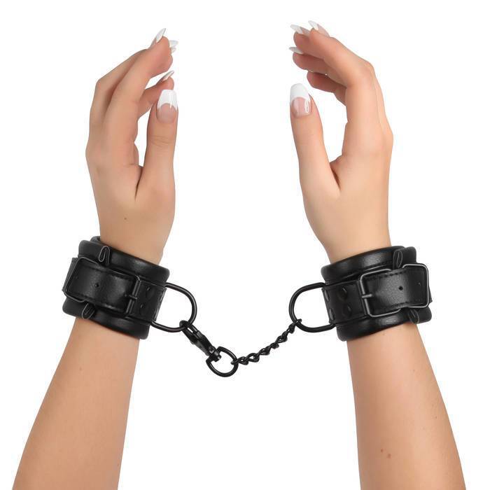 Bondage Boutique Faux Leather Wrist Cuffs
