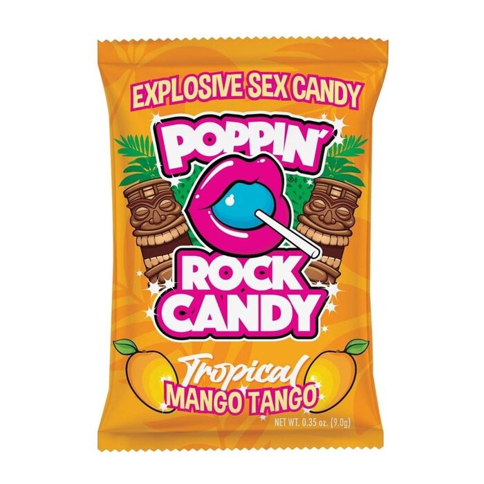 Poppin' Rock Candy Oral Sex Candy - Mango Tango