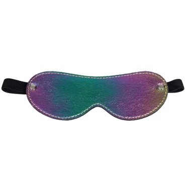 Bondara Shiny B!tch Holographic Faux Leather Blindfold