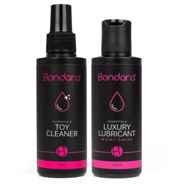 Luxury Sex Toy Care Kit - Lube & Cleaner (2x150ml)