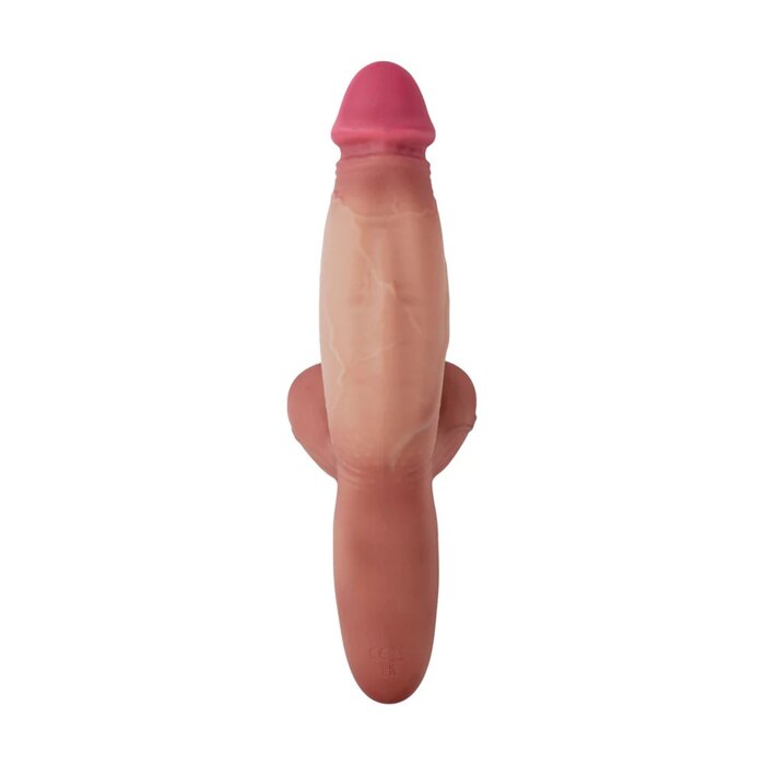Heavy Hitter Vibrating Dildo Liquid Silicone