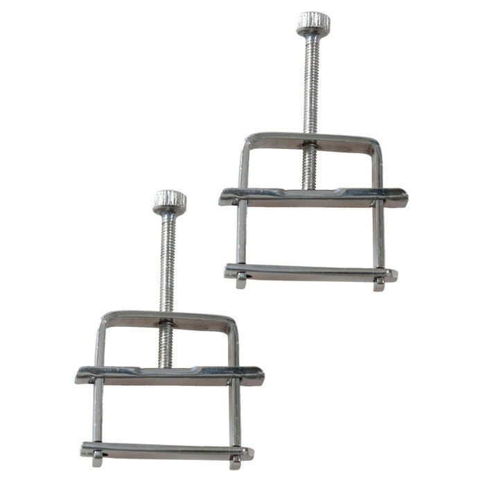 Metal Nipple Clamps with Single Screw