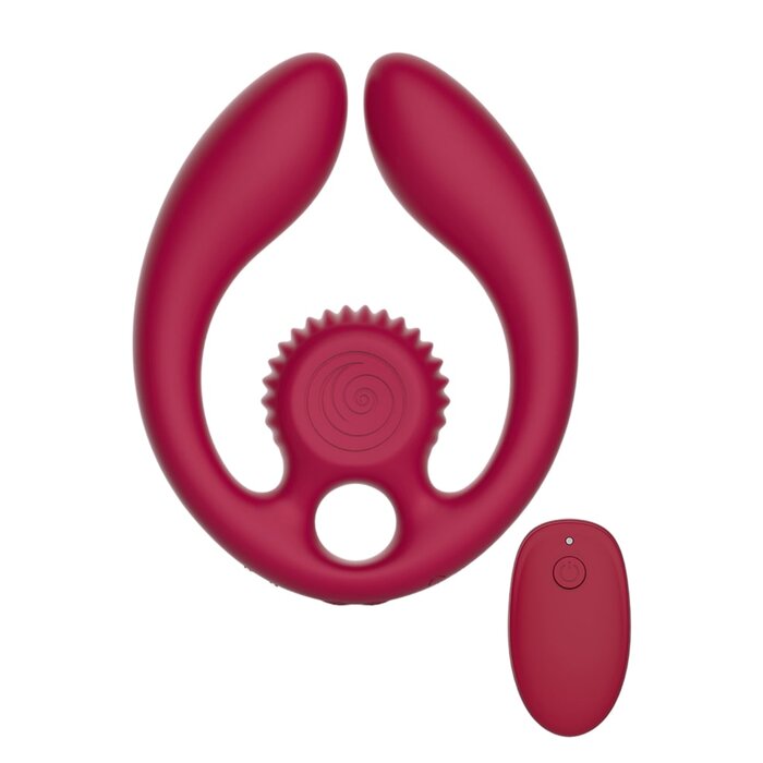 SVibe Gizi Duo Dual Couples Stimulator - Red