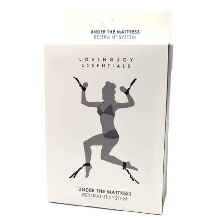 Loving Joy Under the Mattress Restraint System - Black