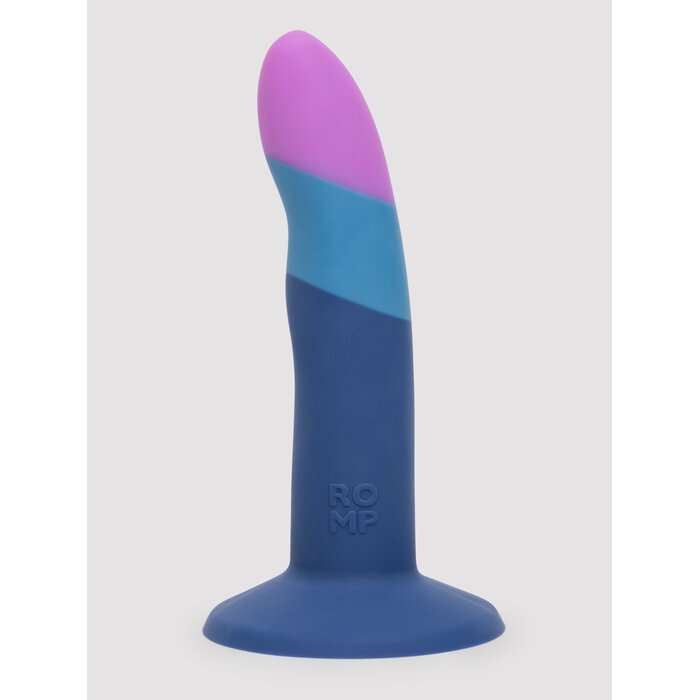ROMP Piccolo Non-Realistic Dildo 5 Inch - Blue