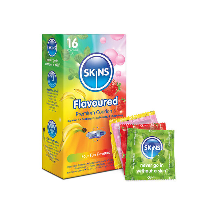 Skins Skins Condoms Flavours 16 Pack