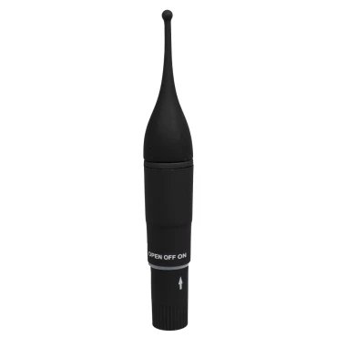 Straight To The Point Black Mini Wand Vibrator