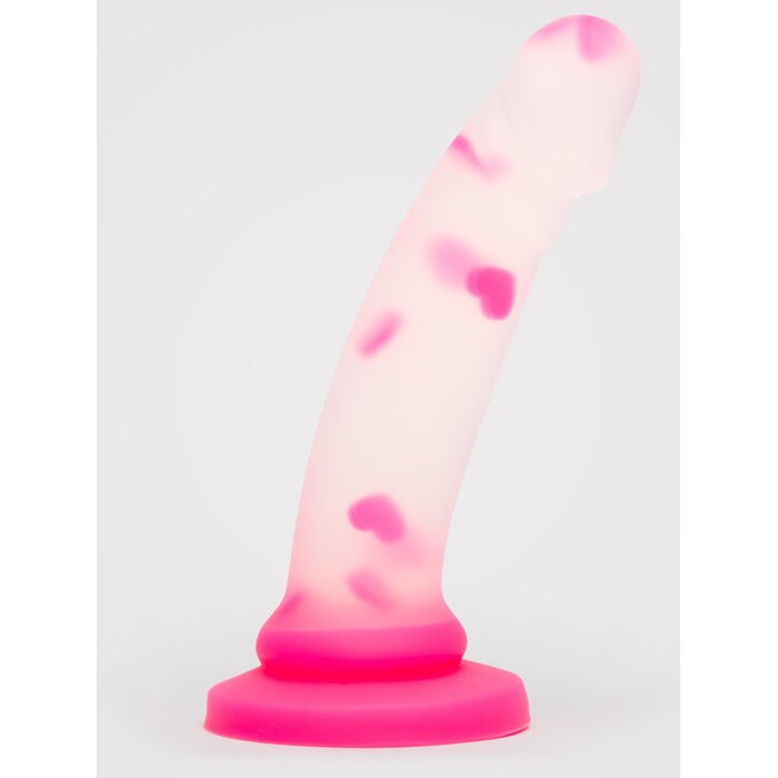 Lovehoney Heart Pounder Silicone Dildo 7 Inch - Pink