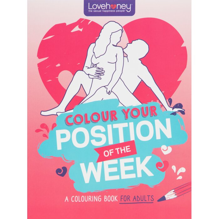 Lovehoney Position of the Week Colouring Book