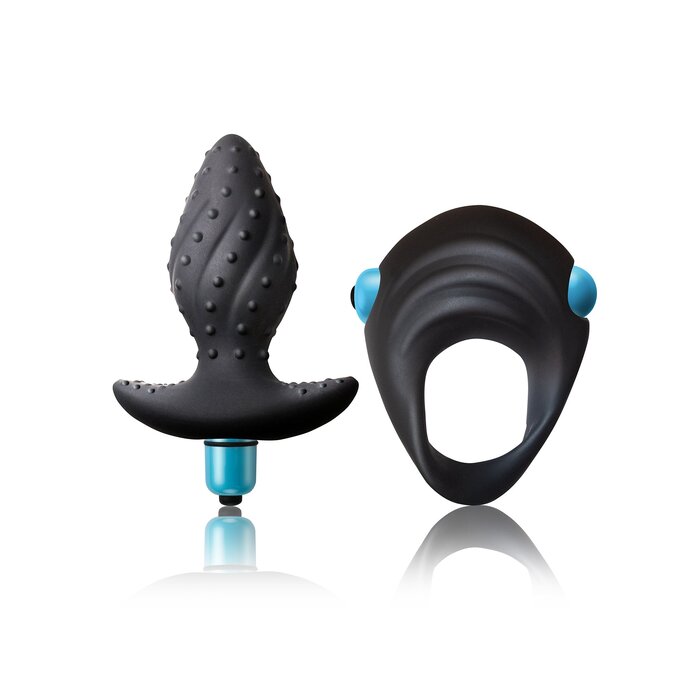Rocks Off Ibex Cock Ring & Butt Plug