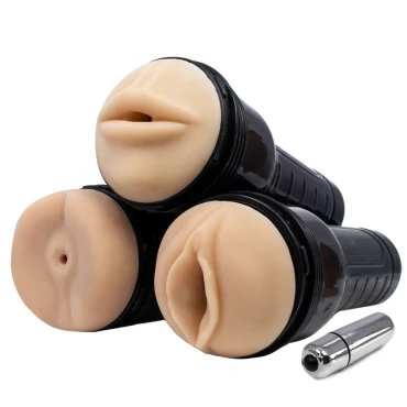 Boss Hole in One Realistic Vibrating Masturbator - MOUTH