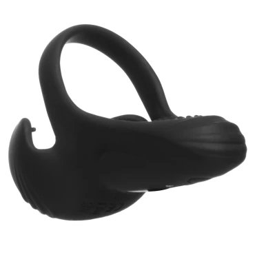 Jetset Black Vibrating Cock Ring & Ball Stimulator