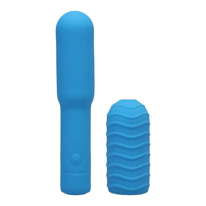 Pocket Rocket® Elite - Rechargeable with Removable Sleeve - Sky Blue