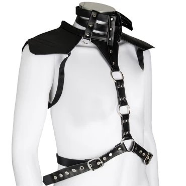 The Commander Men's Collar To Chest Harness