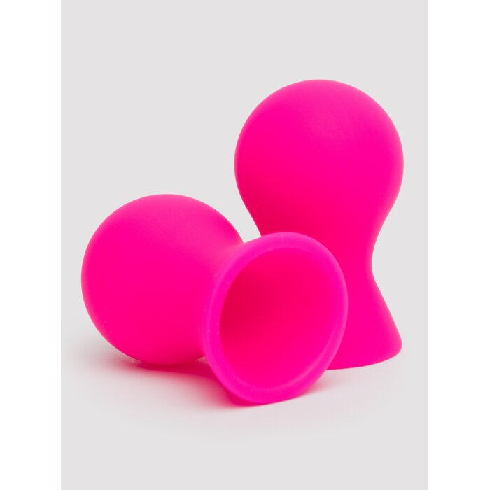 Lovehoney Perfect Pair Silicone Nipple Suckers - Pink