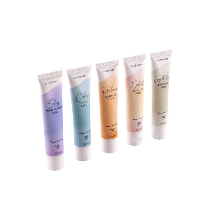Mini Pleasure Lube Variety Set, 5 pack