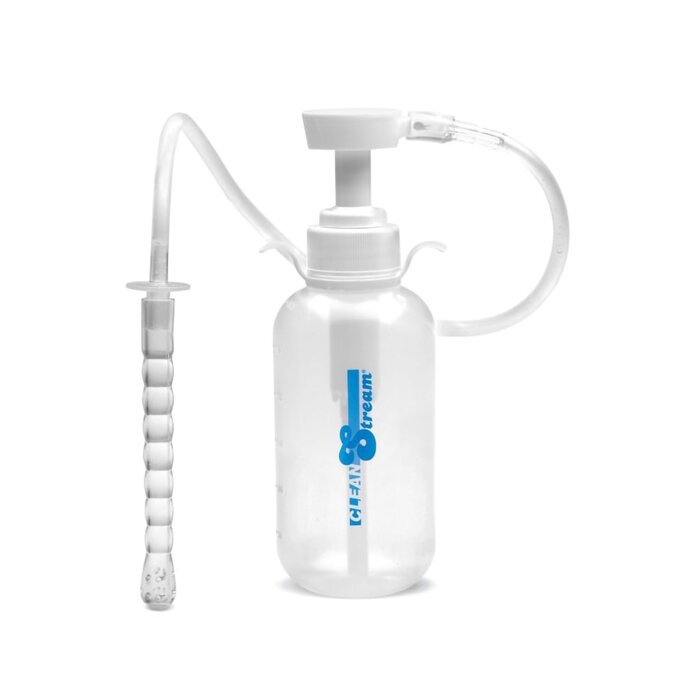 Pump Action Enema Bottle with Nozzle